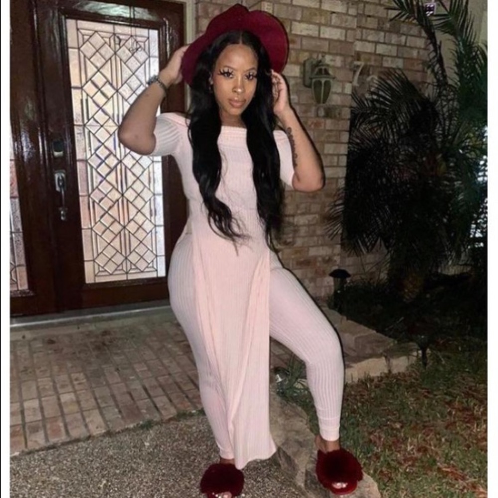 2Pc Muave Leggings Set